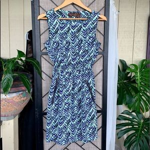 Speed Central New York Multi Colored Dress Medium